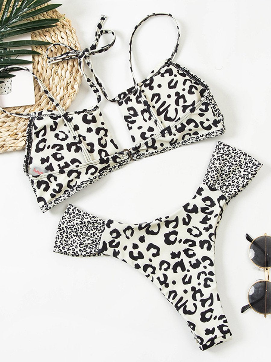Bikini Pink Animal Print