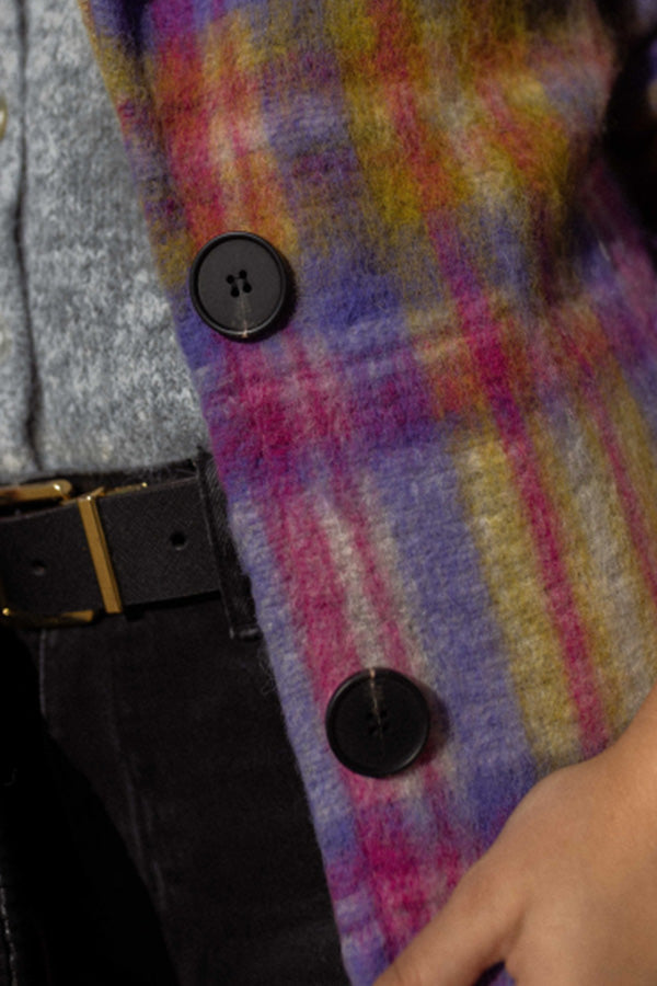 Fer | Elegant Checked Coat
