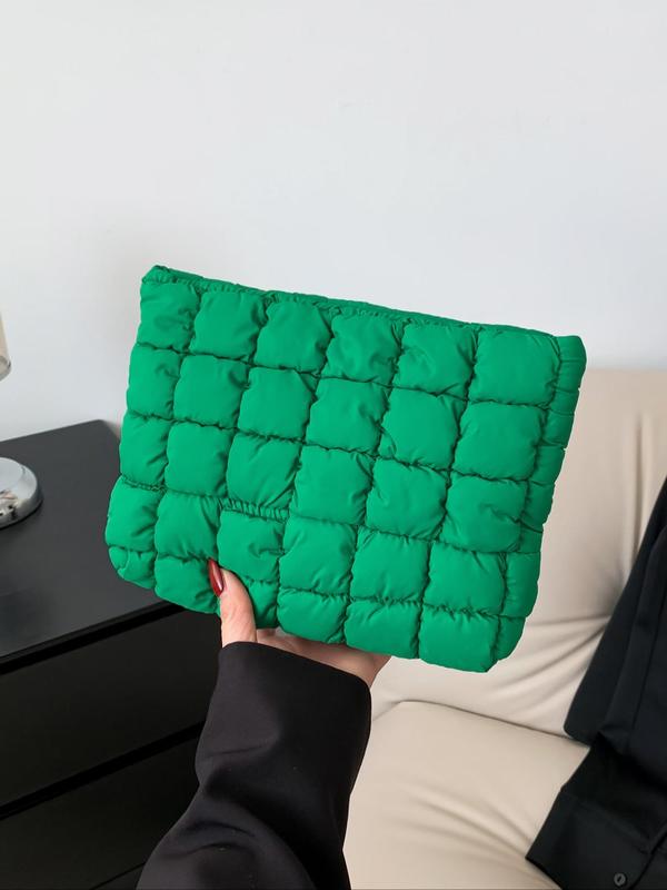 EMILYT - Large Capacity Quilted Pouch Durable
