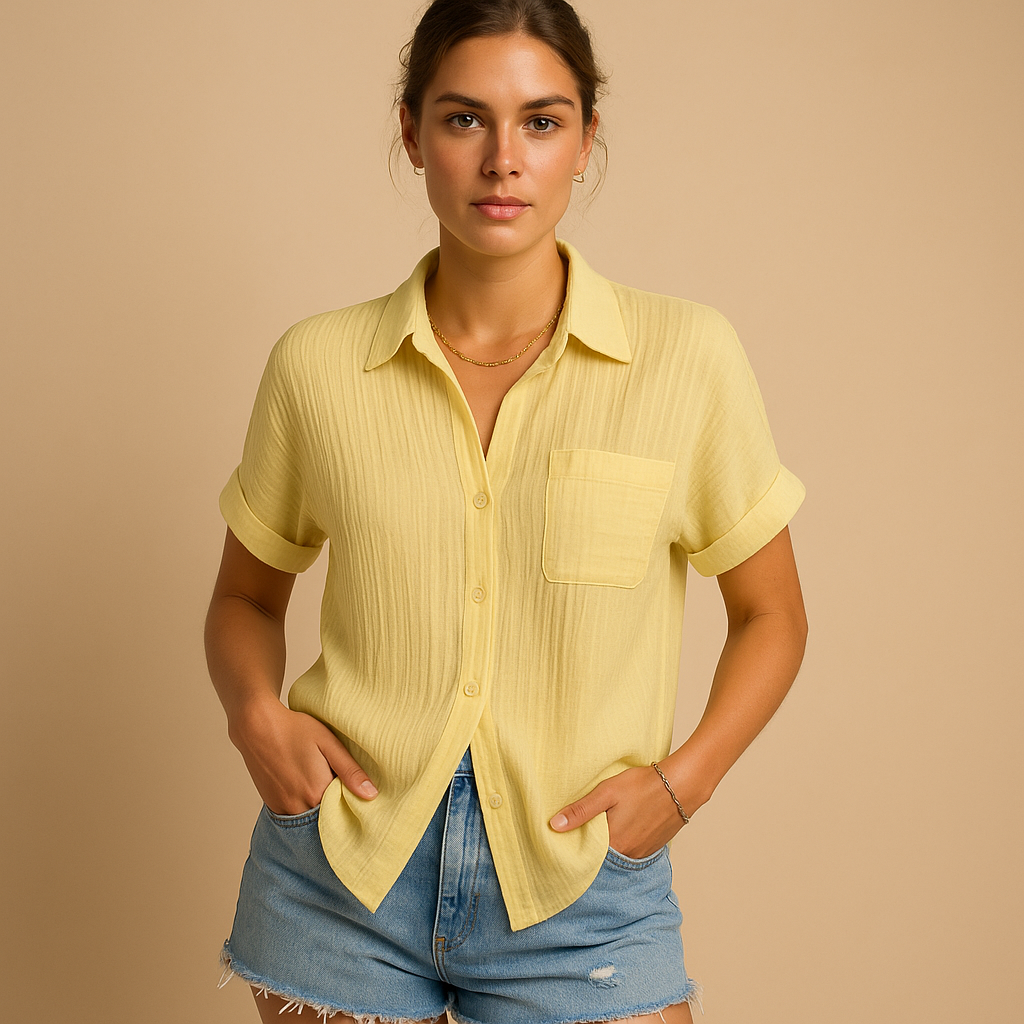 Danique Women's Chic Short-Sleeved Polo