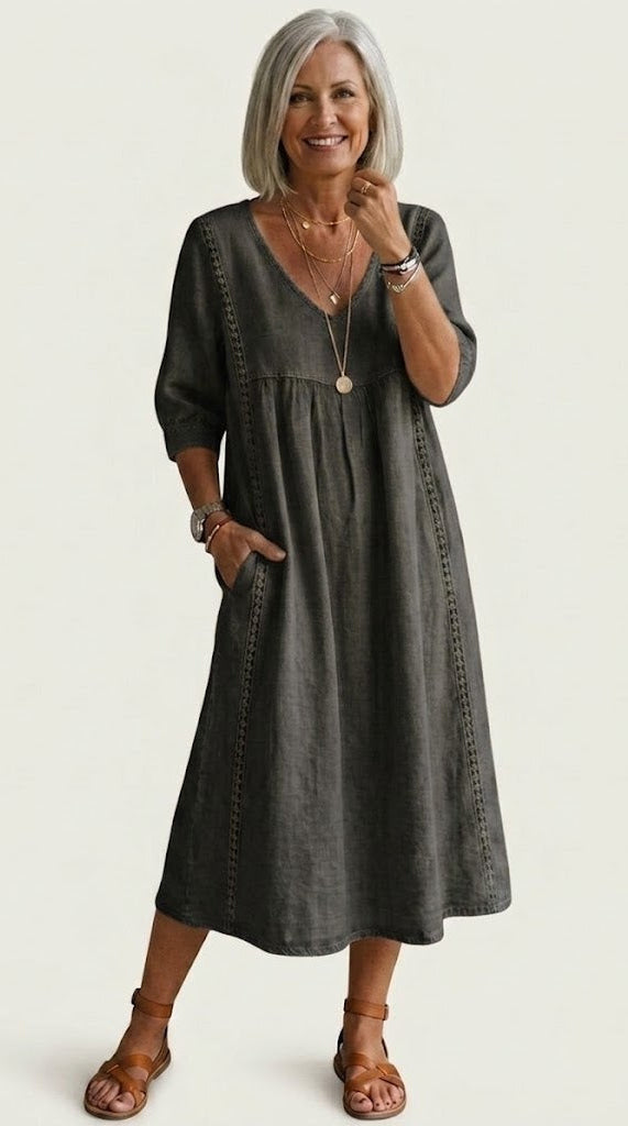 Juliette™ - Elegance A Line Maxi Dress