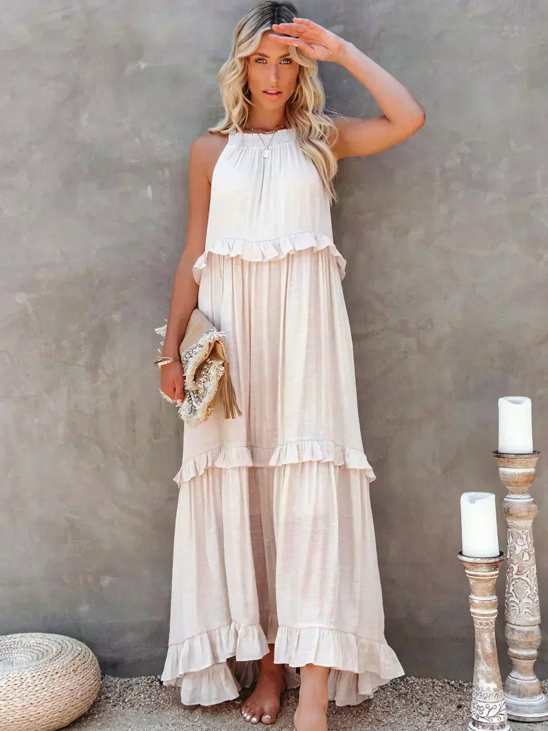 Diana Elegant Sleeveless Dress