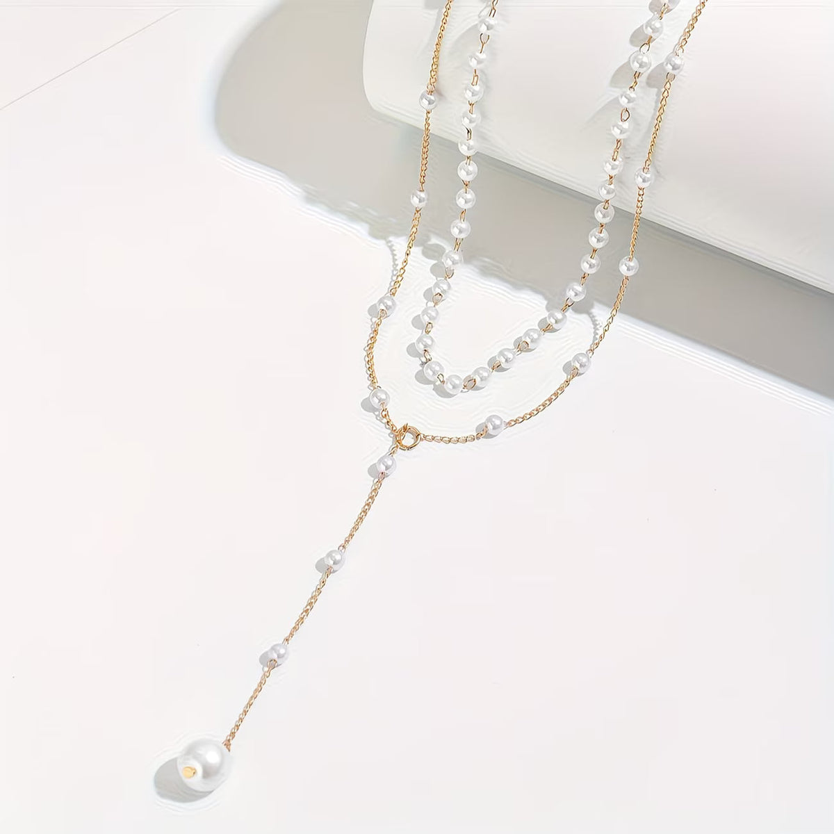 Necklace with Graduating Pearls