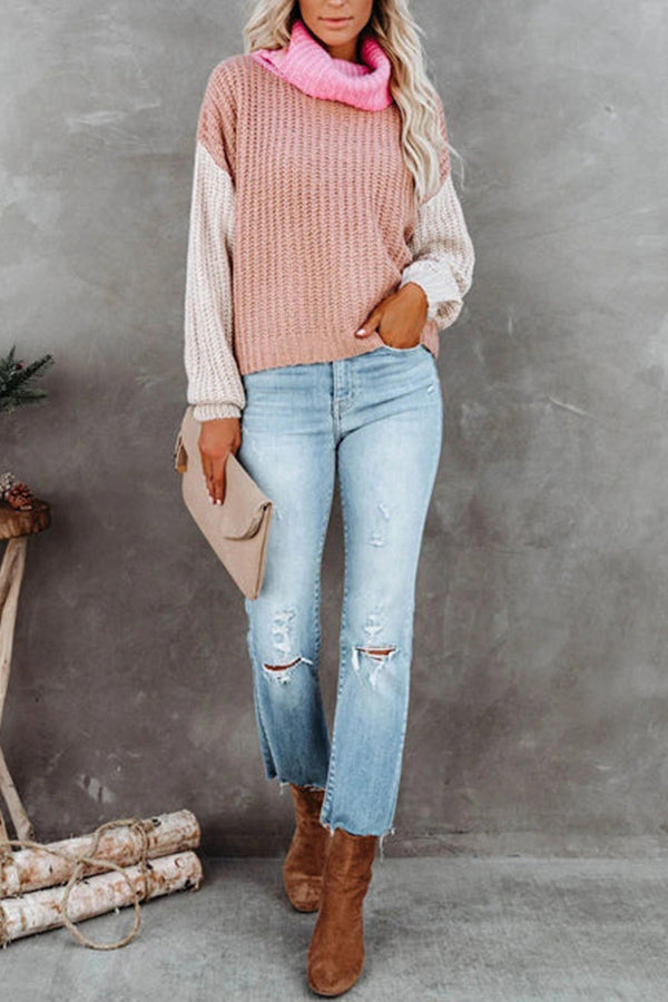 LML | HIGH NECK LONG SLEEVE KNIT SWEATER