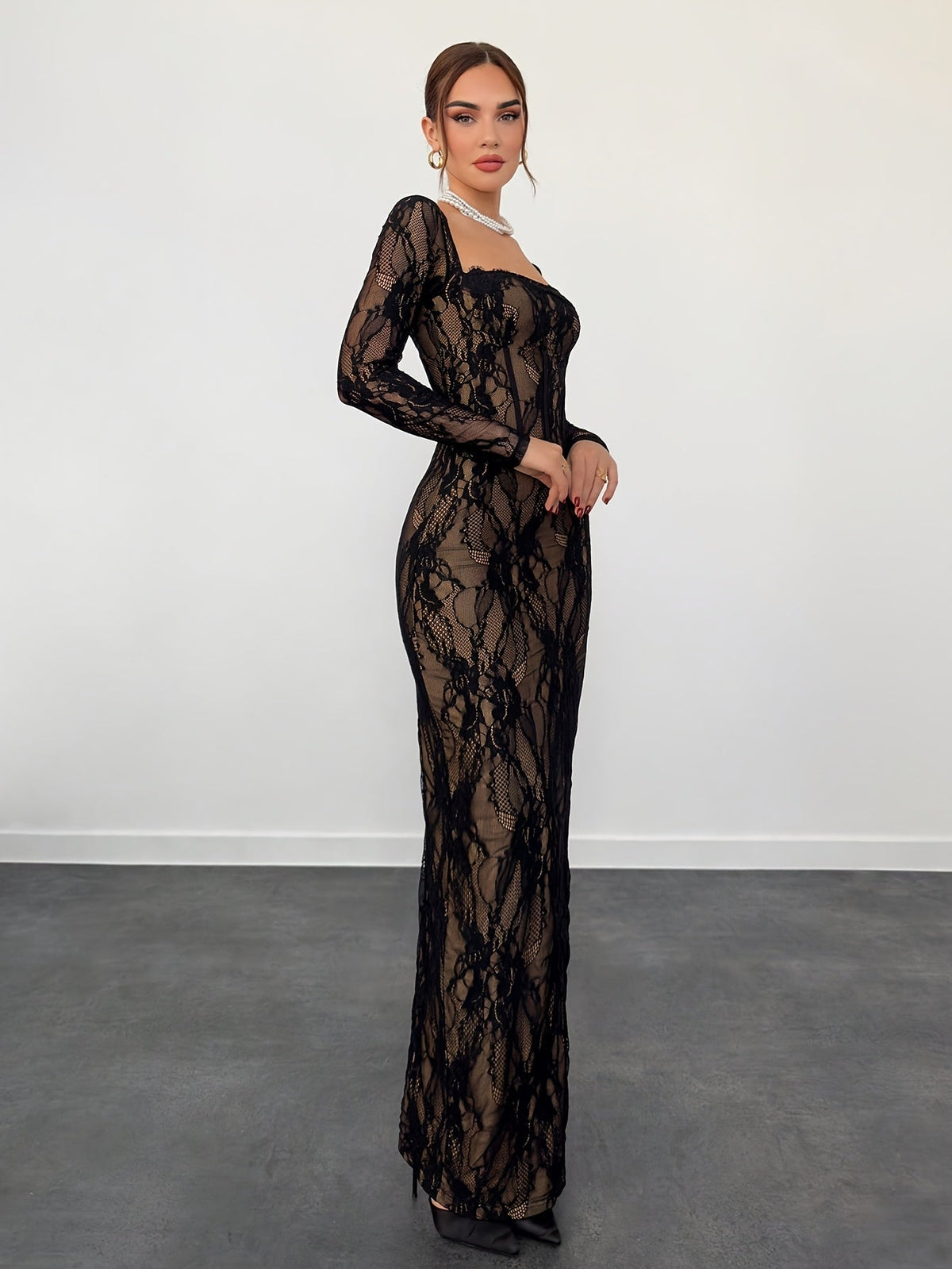 Sabrina - Mermaid Halter Neck Dress