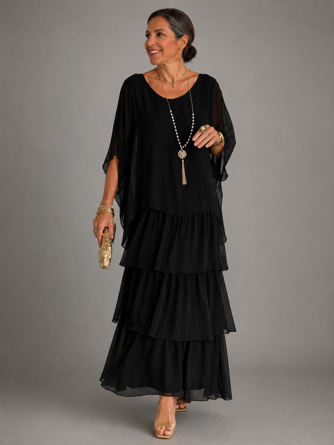 Velmara Elegant Maxi Dress
