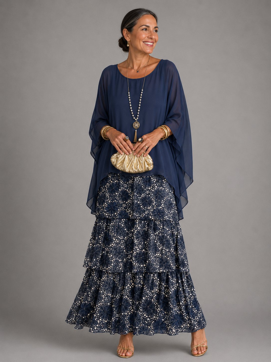 Velmara Elegant Maxi Dress