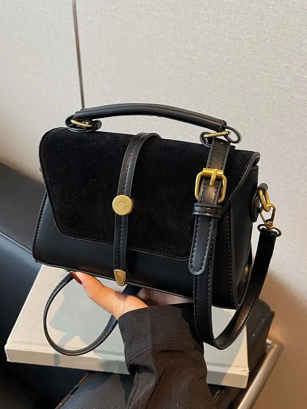 MARLYNNT - Vintage-Style Small Square Shoulder Crossbody