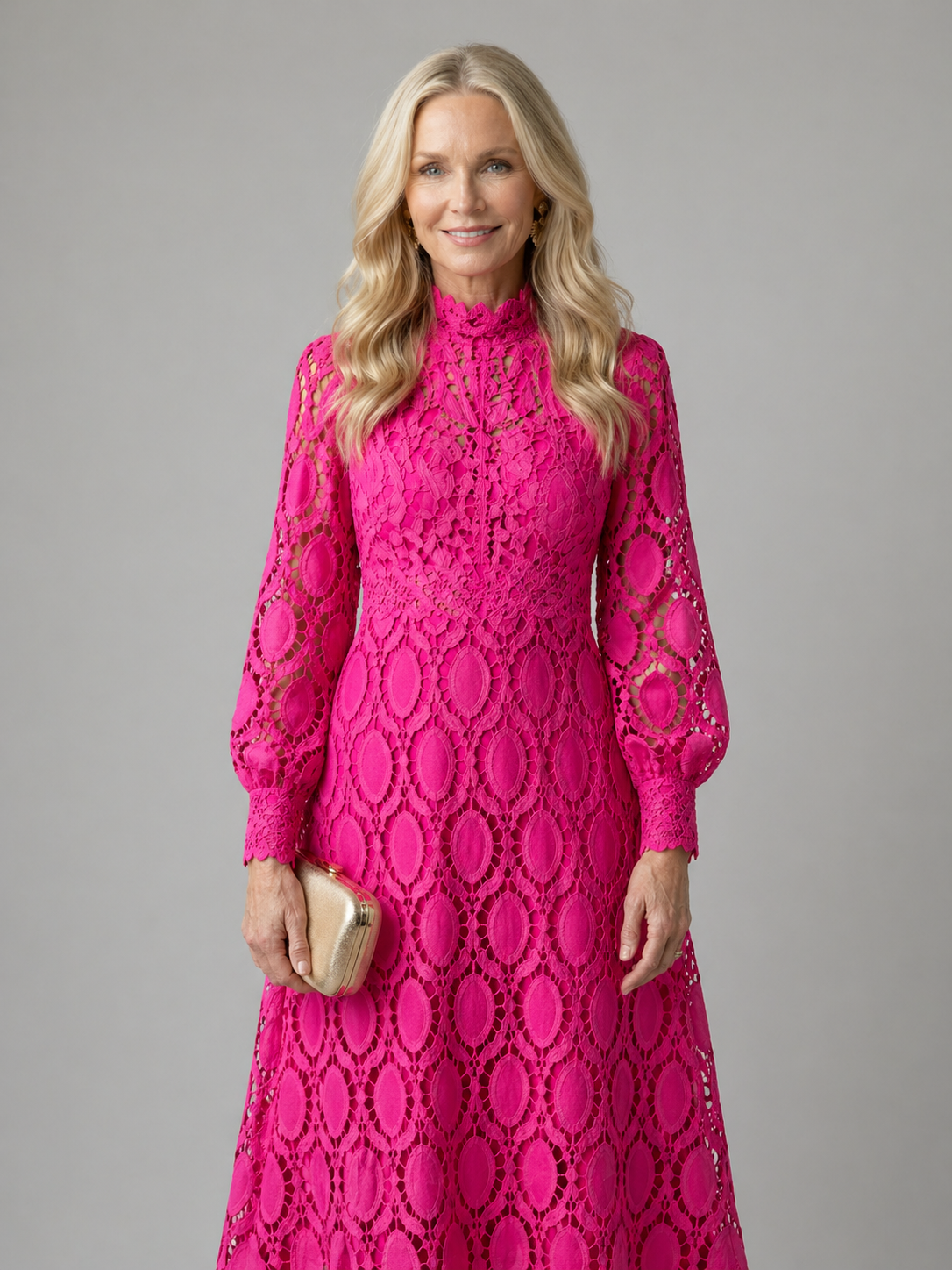 Imogen | Lace Midi Dress