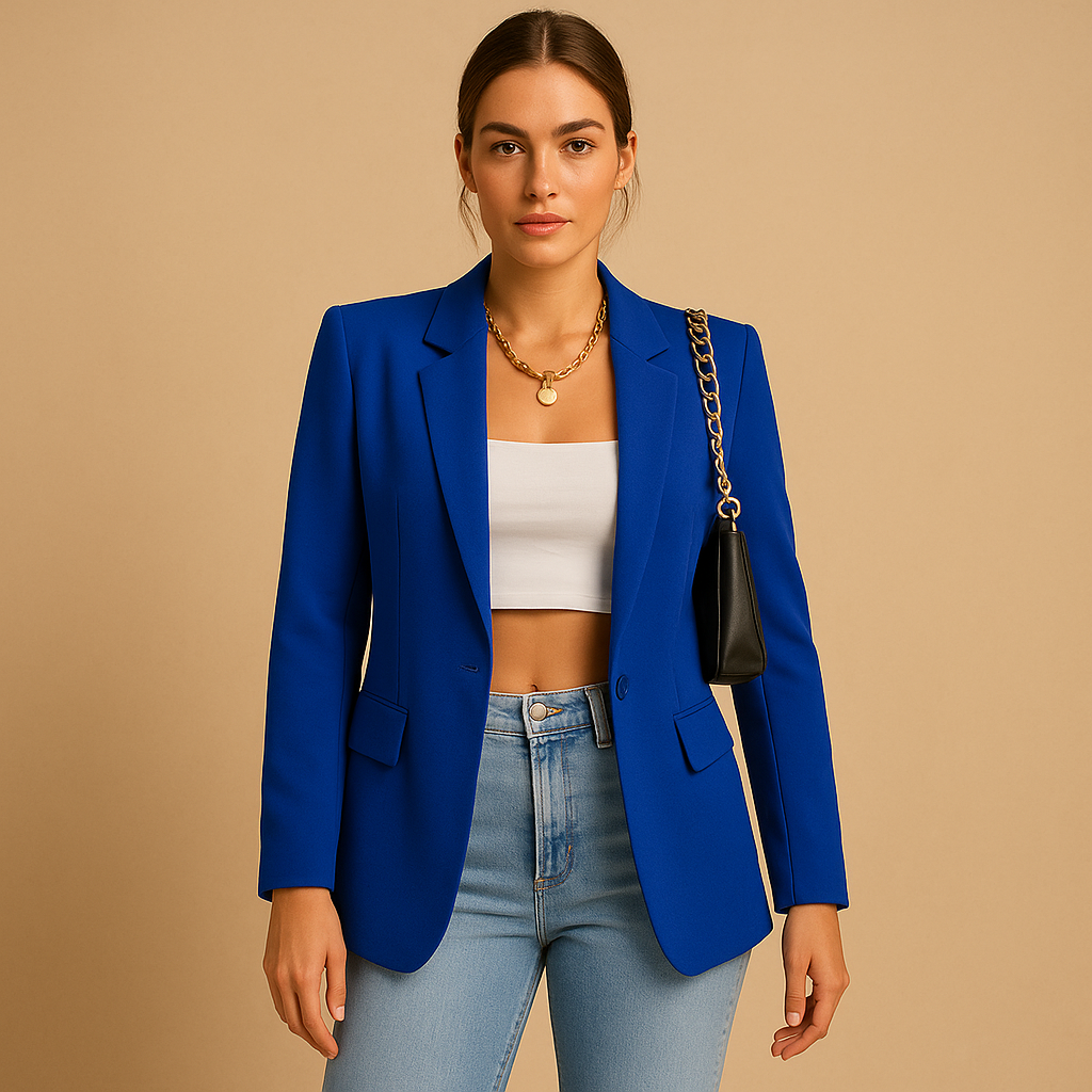 Felicia Women's Elegant Tailored Blazer