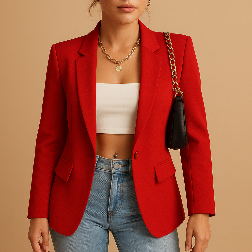 Felicia Women's Elegant Tailored Blazer
