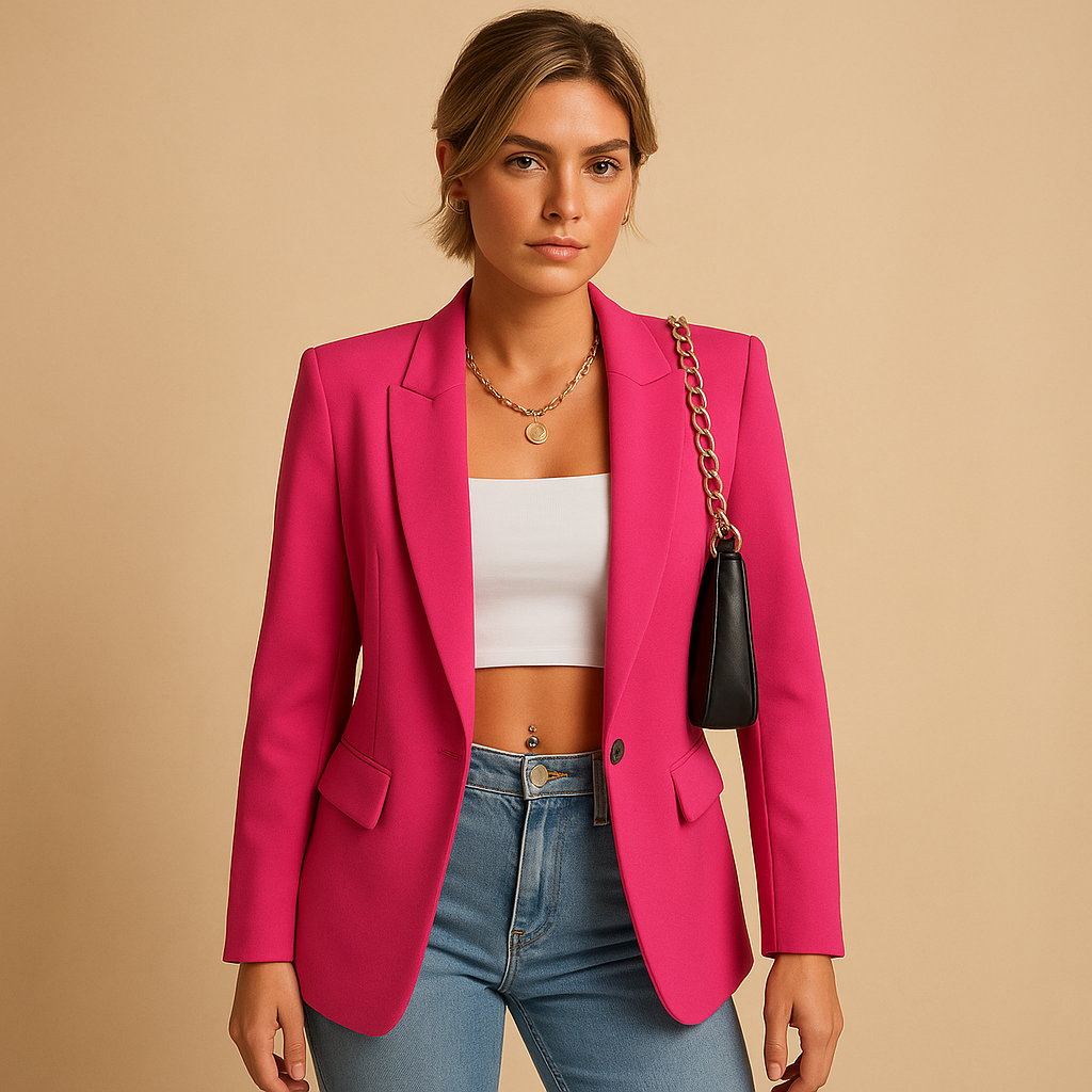 Felicia Women's Elegant Tailored Blazer
