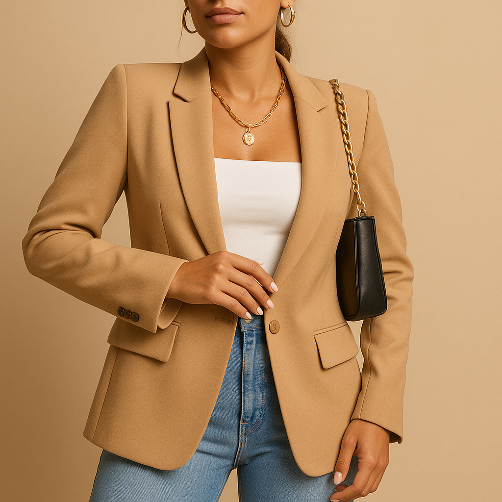 Felicia Women's Elegant Tailored Blazer