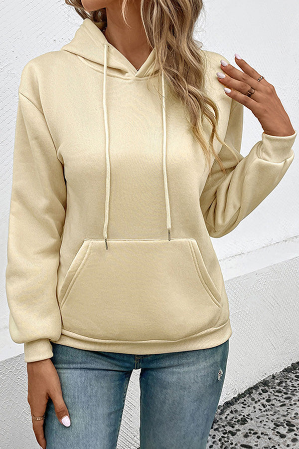 casual hooded pullover sweater