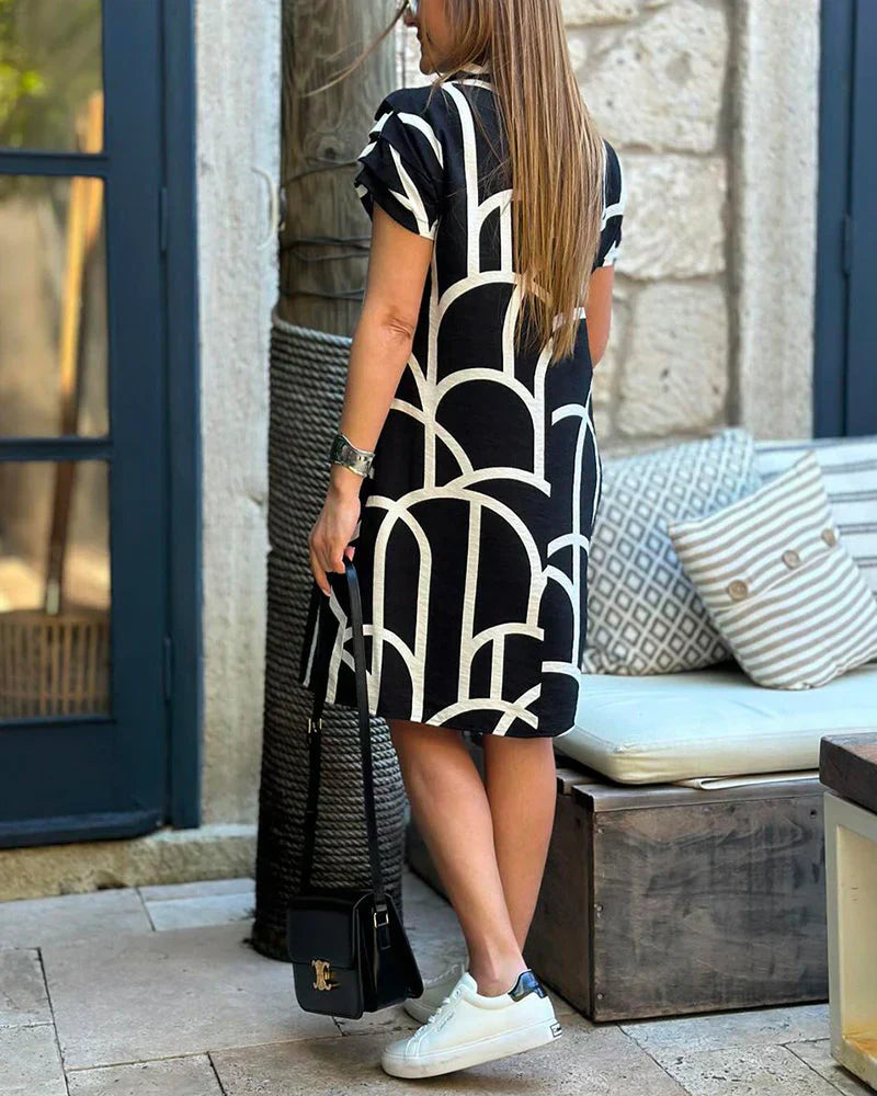 Hela | Short Sleeve Dress