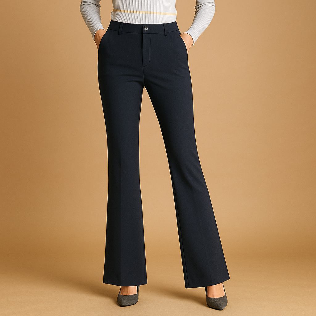 Rias | Women's High-Waisted Flared Pants