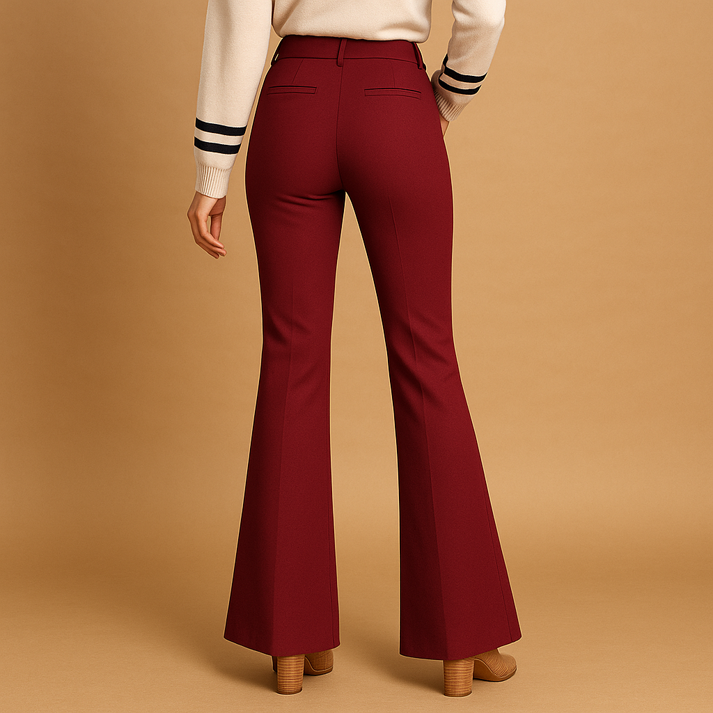 Rias | Women's High-Waisted Flared Pants