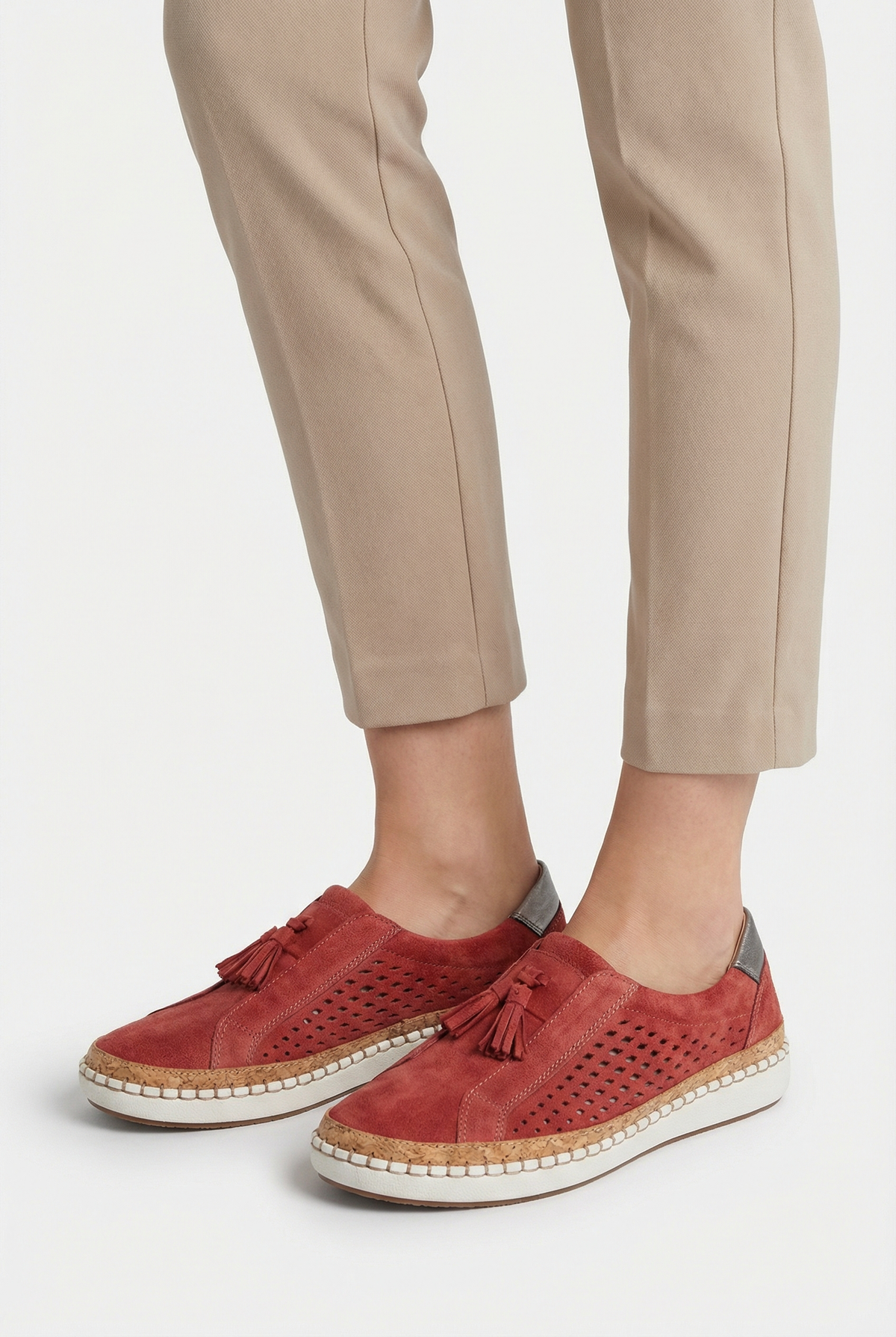 Olivia | Women's Vegan Leather Slip-On Shoes