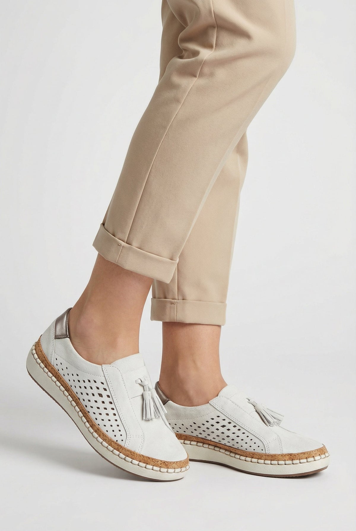 Olivia | Women's Vegan Leather Slip-On Shoes