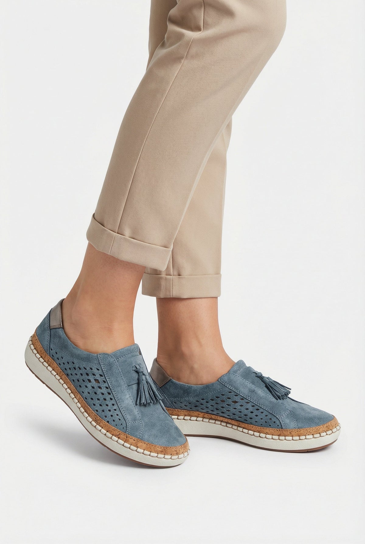 Olivia | Women's Vegan Leather Slip-On Shoes