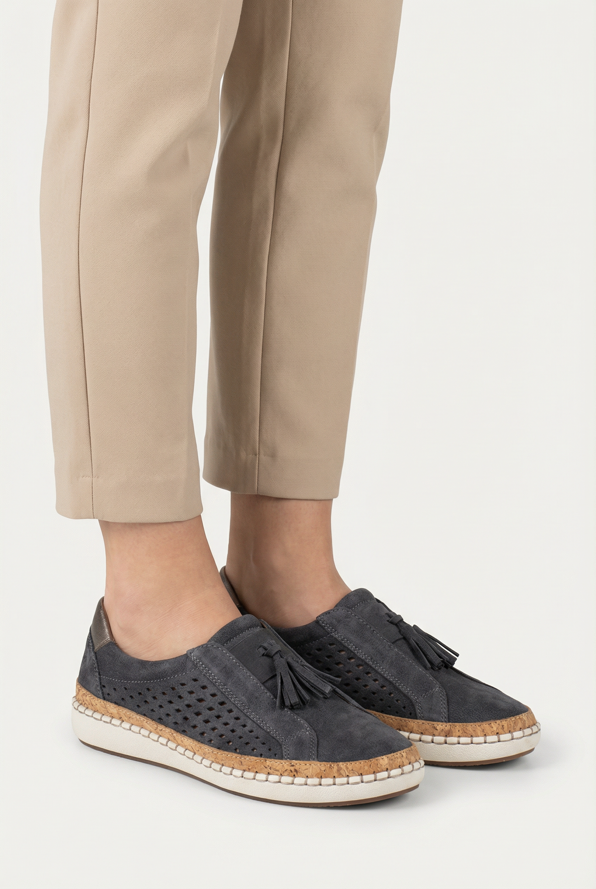 Olivia | Women's Vegan Leather Slip-On Shoes