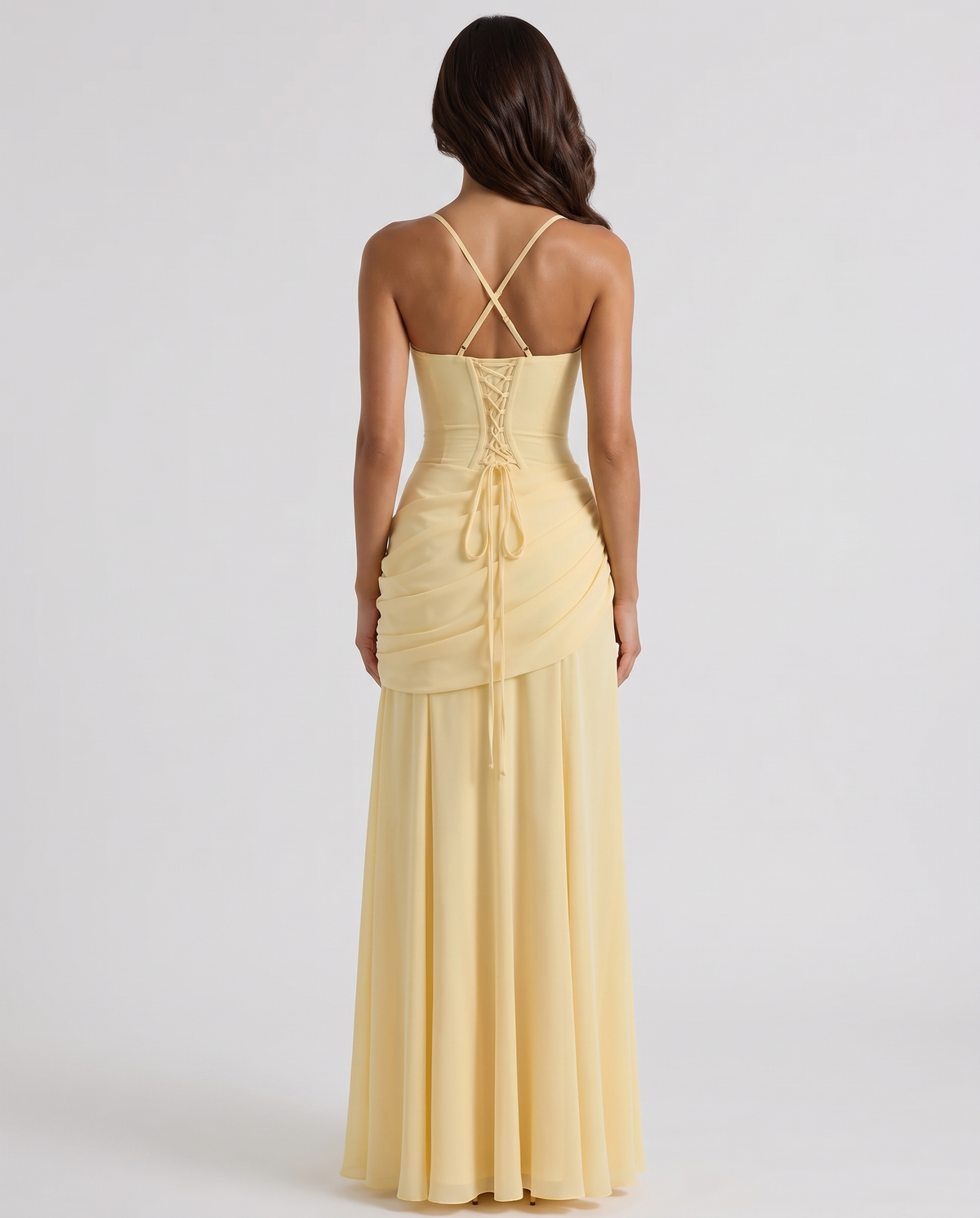 Charlotte Ruched Maxi Dress