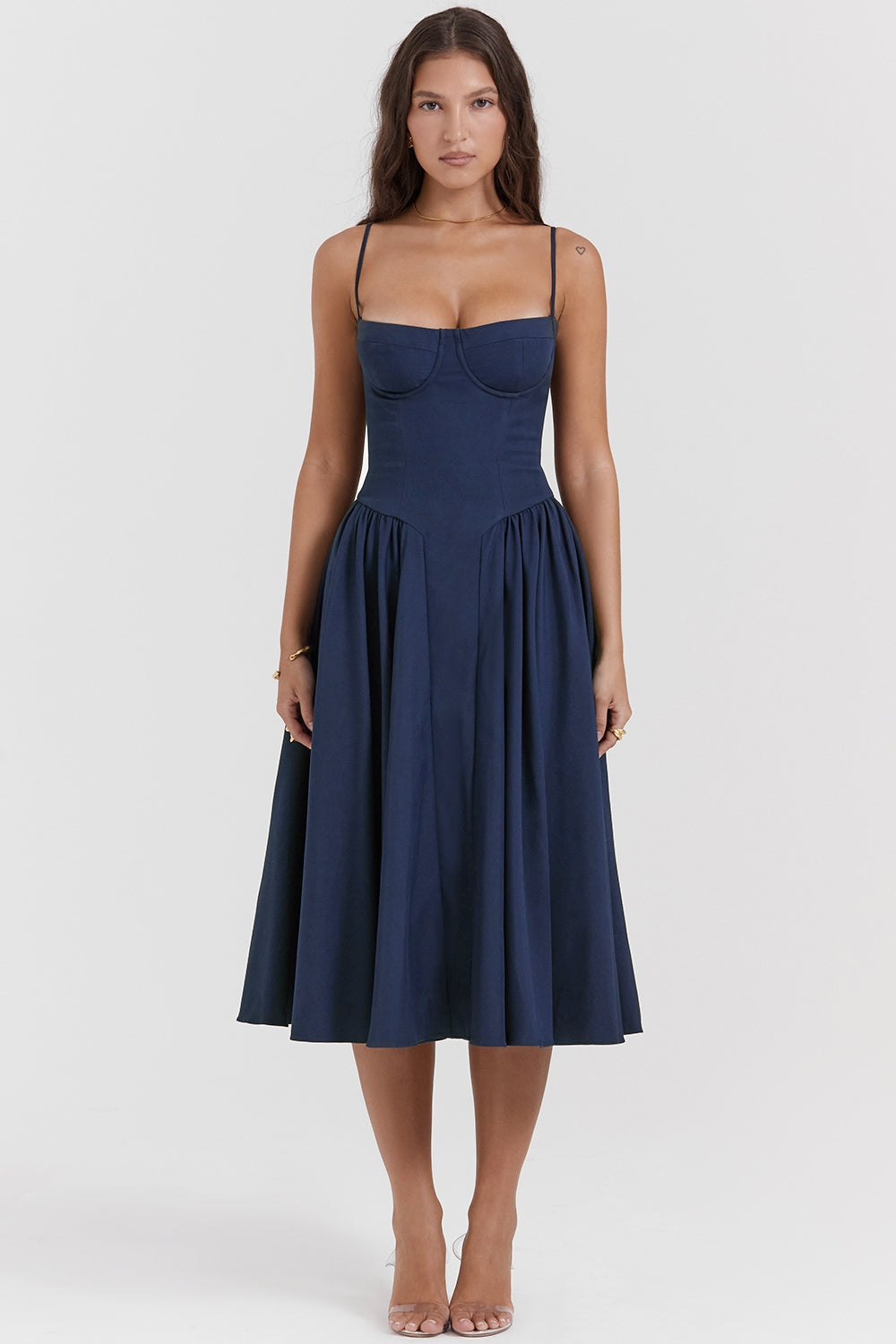 Marleen | Corset Midi Dress