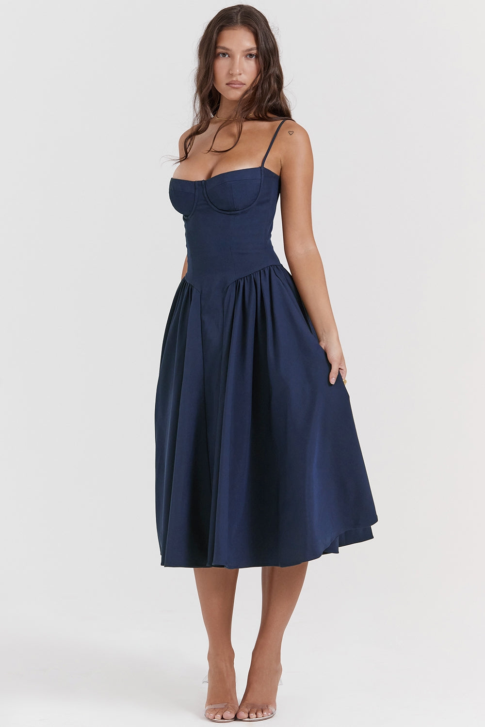 Marleen | Corset Midi Dress