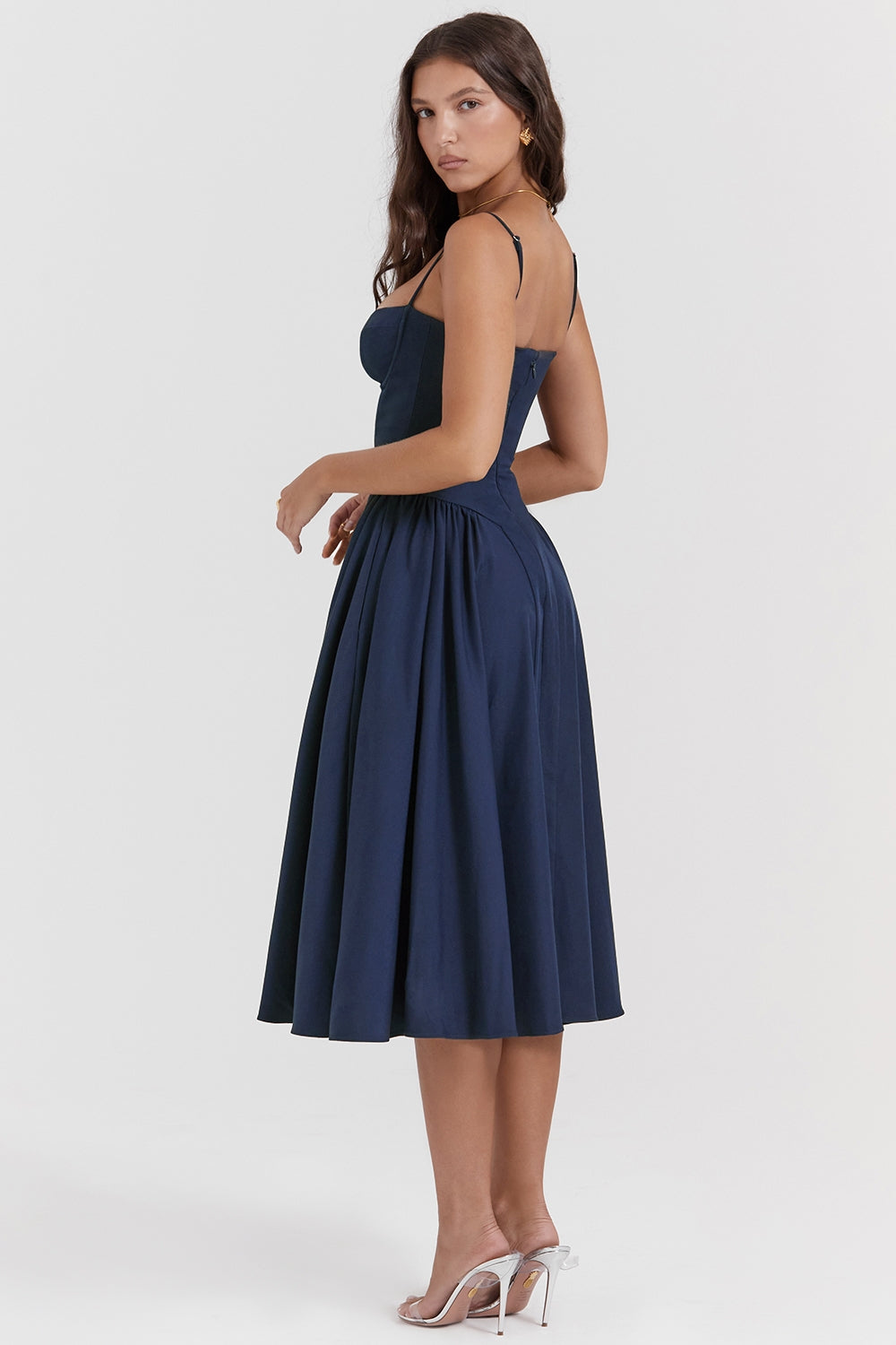 Marleen | Corset Midi Dress