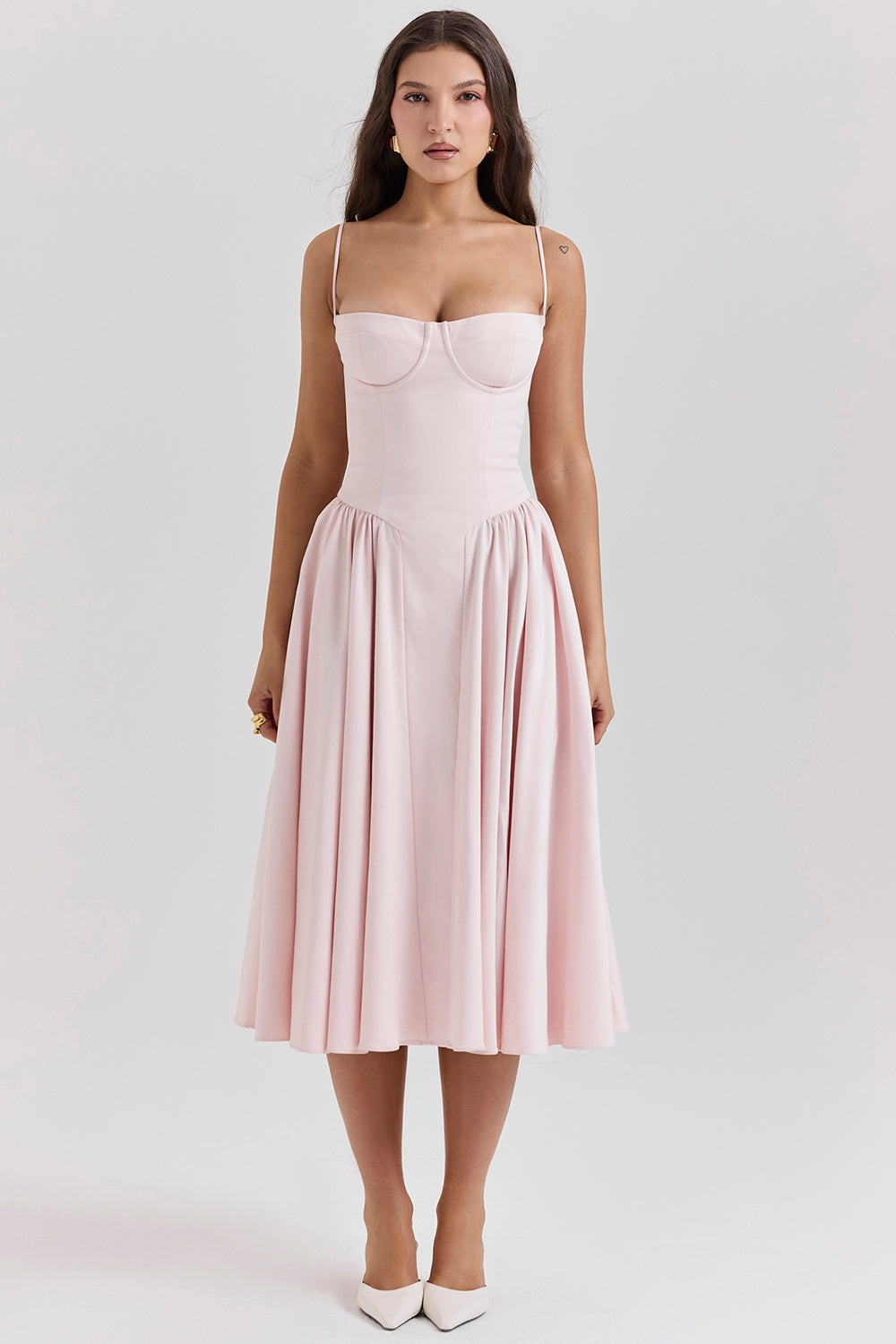 Marleen | Corset Midi Dress