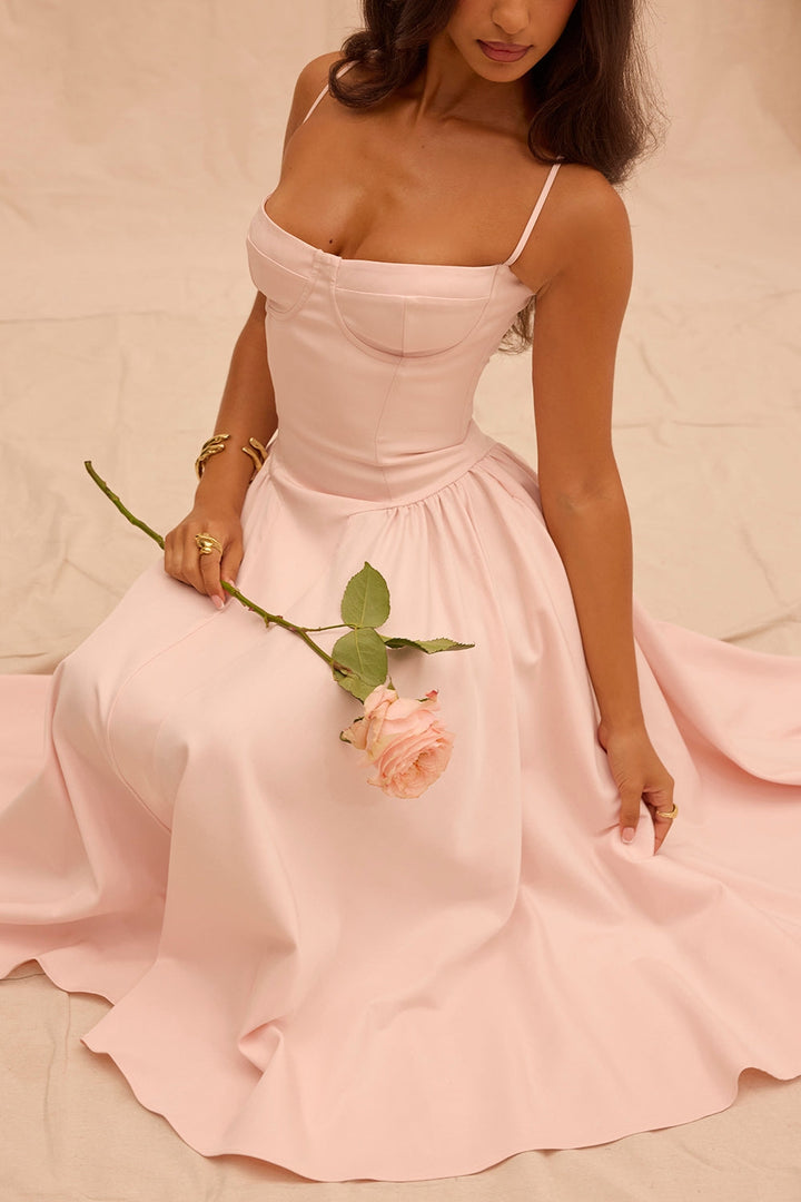Marleen | Corset Midi Dress