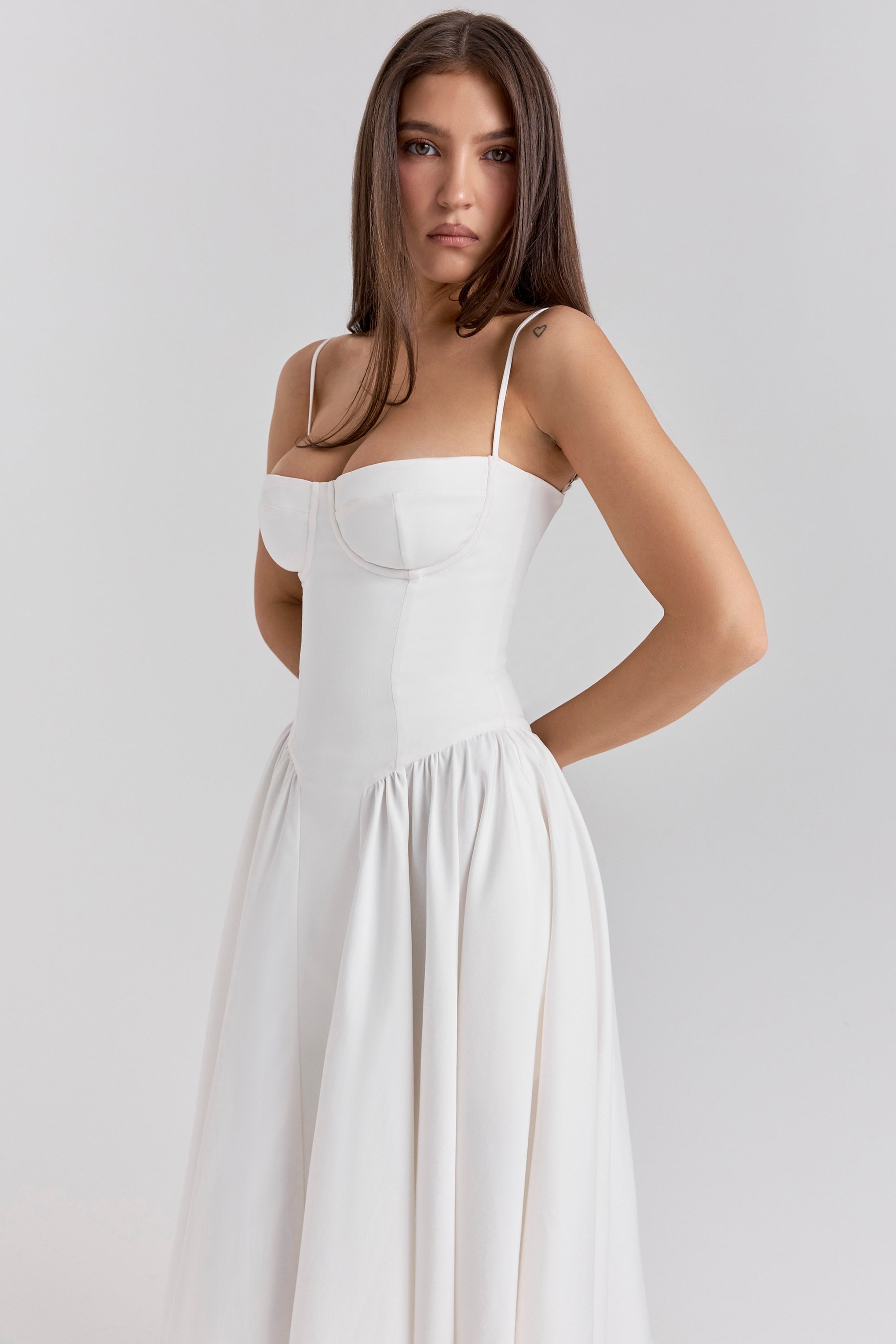Marleen | Corset Midi Dress