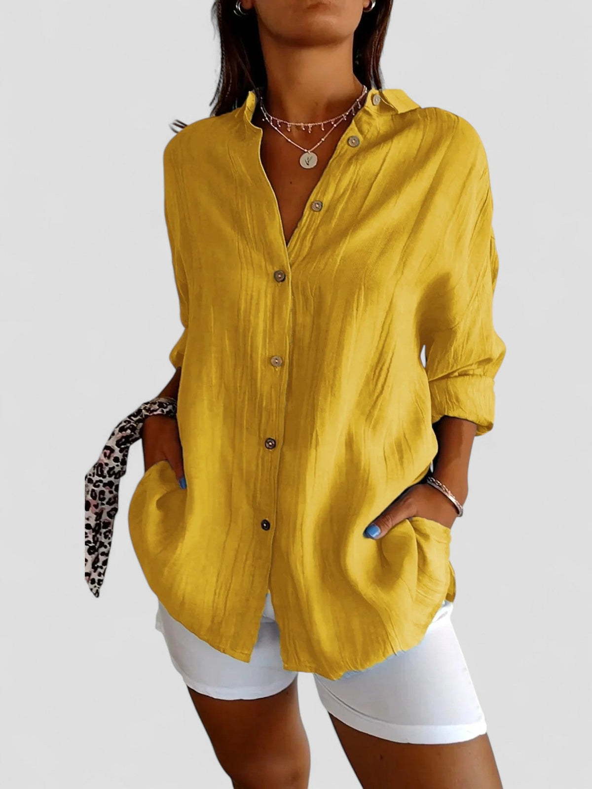 Violin- Elegant Women's Shirt