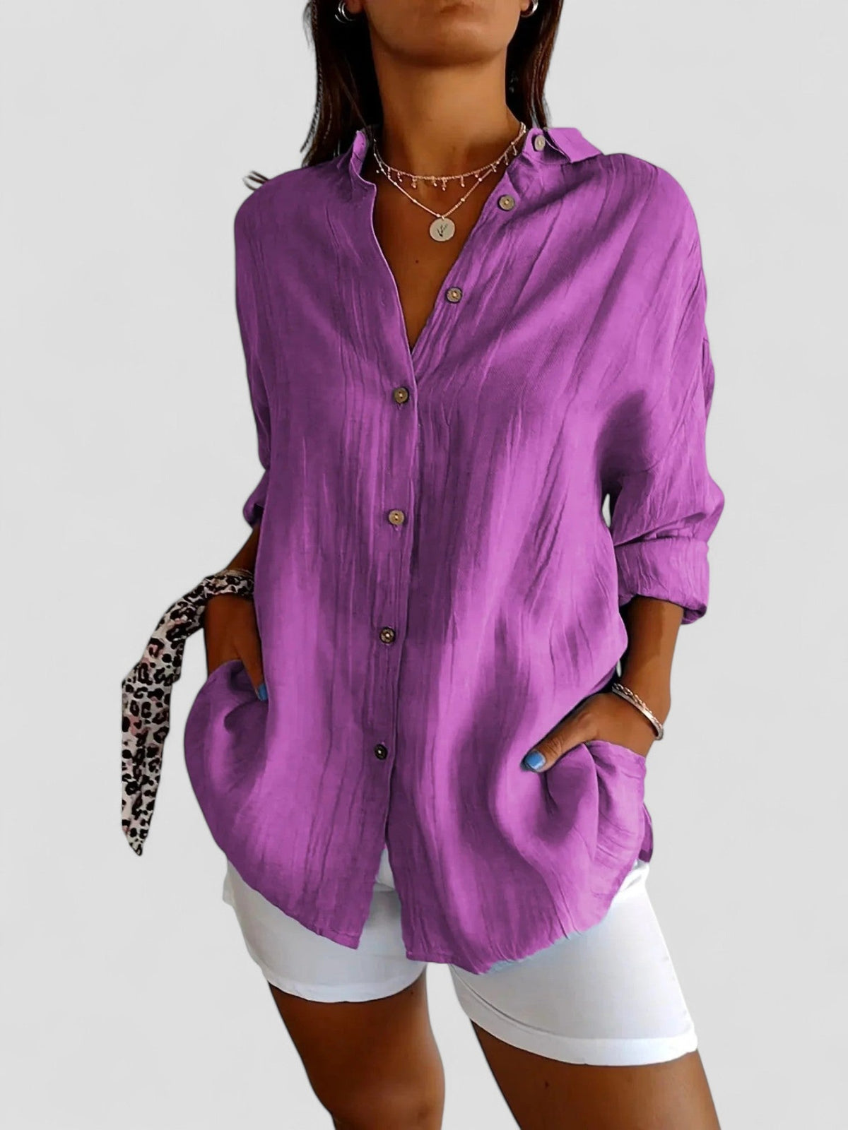 Violin- Elegant Women's Shirt