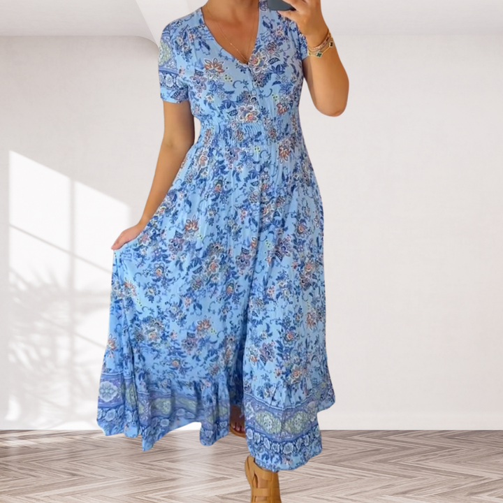 Jamie | Floral Maxi Dress – Soft, Flowy &amp; Feminine