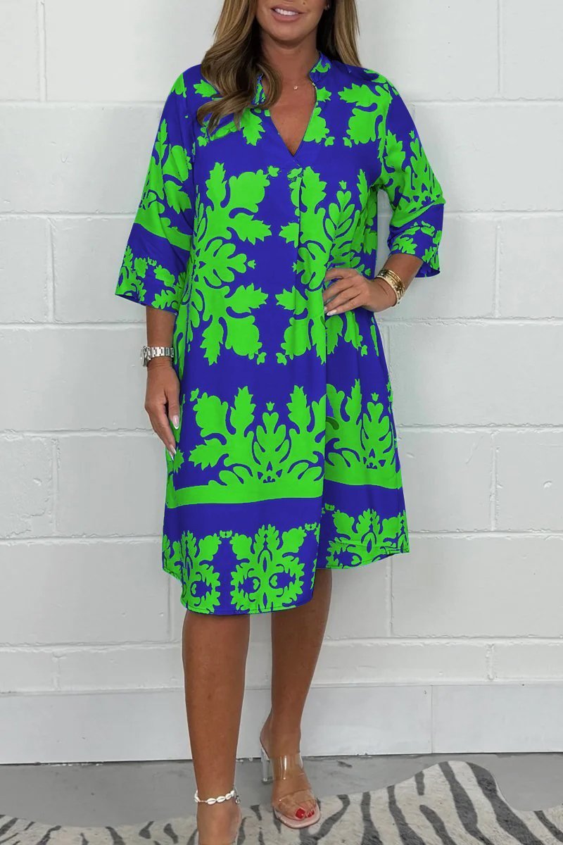 Jill | Breezy Printed Dress – Lightweight, Flattering &amp; Easy to Wear