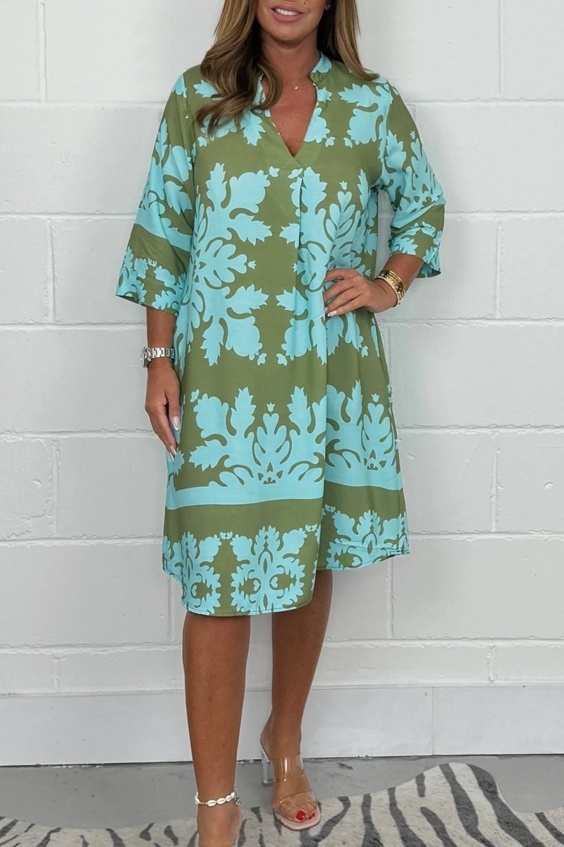 Jill | Breezy Printed Dress – Lightweight, Flattering &amp; Easy to Wear