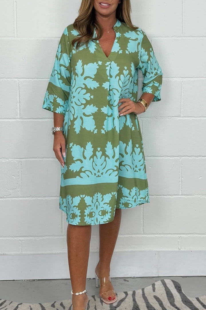 Jill | Breezy Printed Dress – Lightweight, Flattering &amp; Easy to Wear