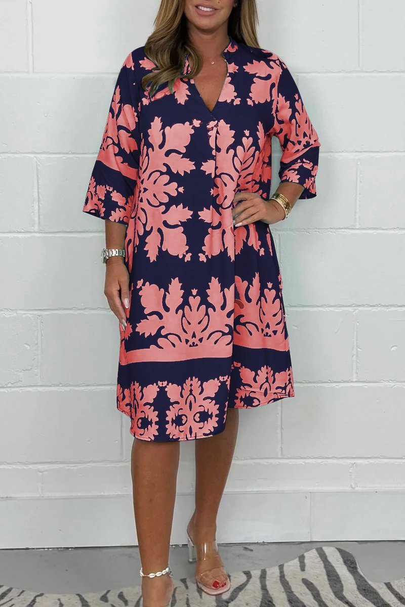 Jill | Breezy Printed Dress – Lightweight, Flattering &amp; Easy to Wear