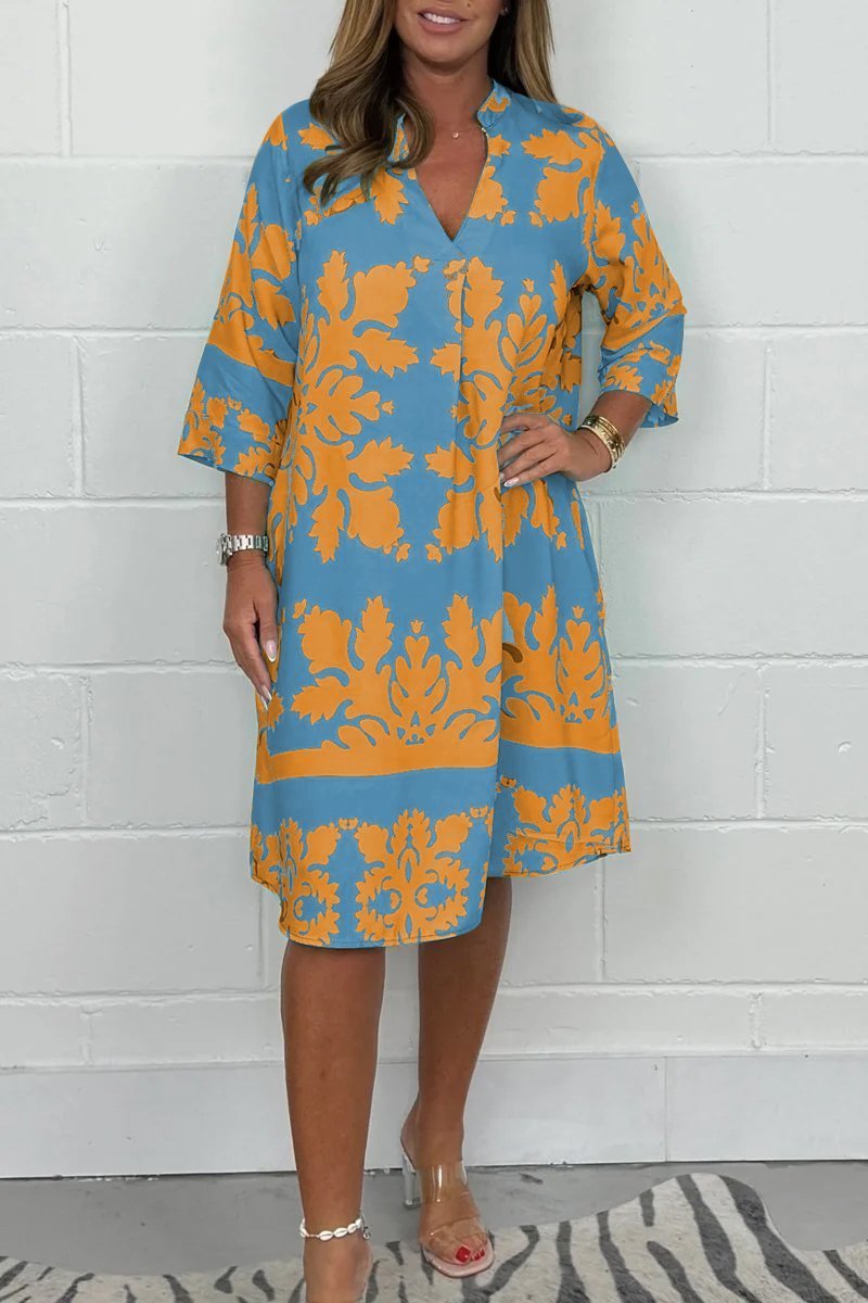 Jill | Breezy Printed Dress – Lightweight, Flattering &amp; Easy to Wear
