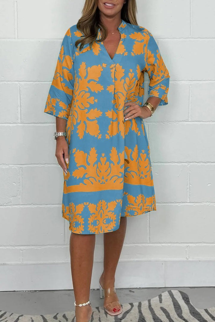Jill | Breezy Printed Dress – Lightweight, Flattering &amp; Easy to Wear