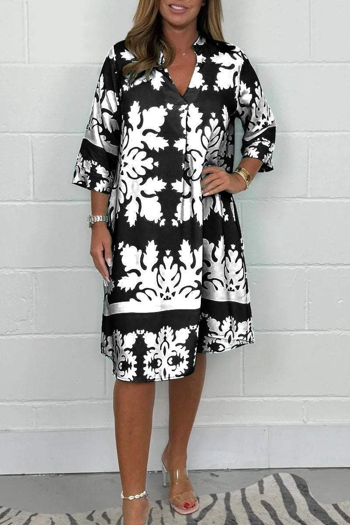 Jill | Breezy Printed Dress – Lightweight, Flattering &amp; Easy to Wear