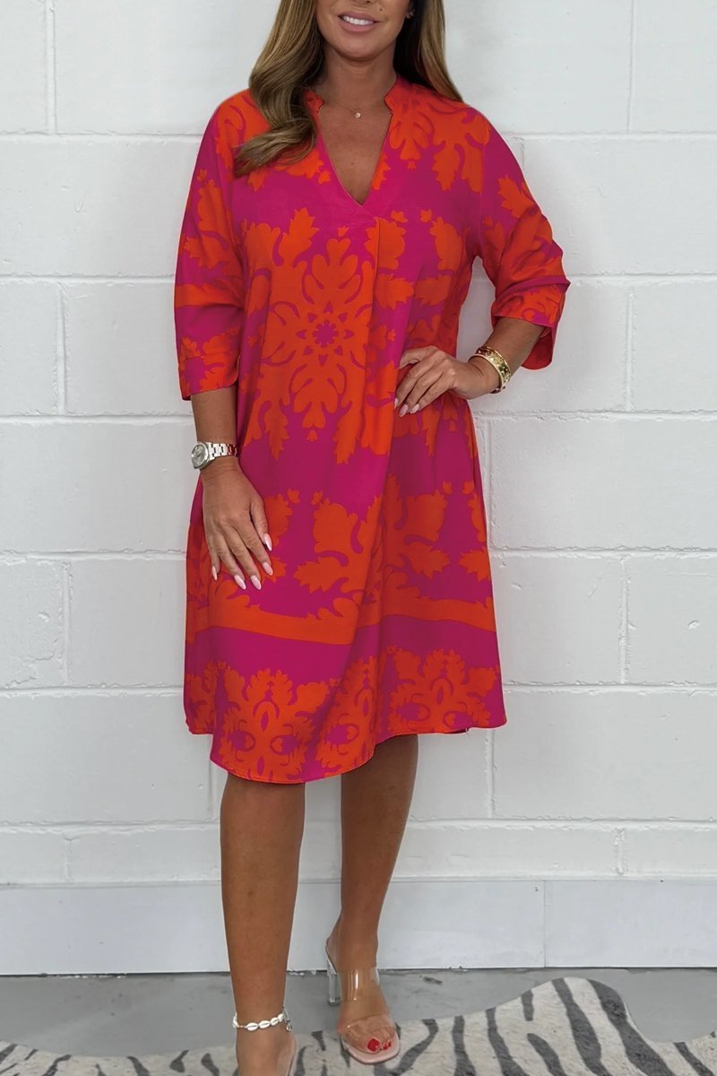 Jill | Breezy Printed Dress – Lightweight, Flattering &amp; Easy to Wear