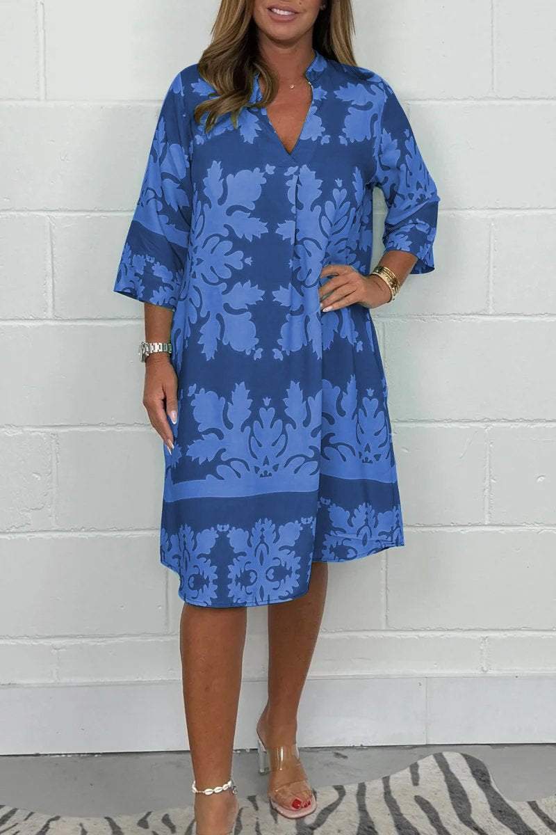 Jill | Breezy Printed Dress – Lightweight, Flattering &amp; Easy to Wear