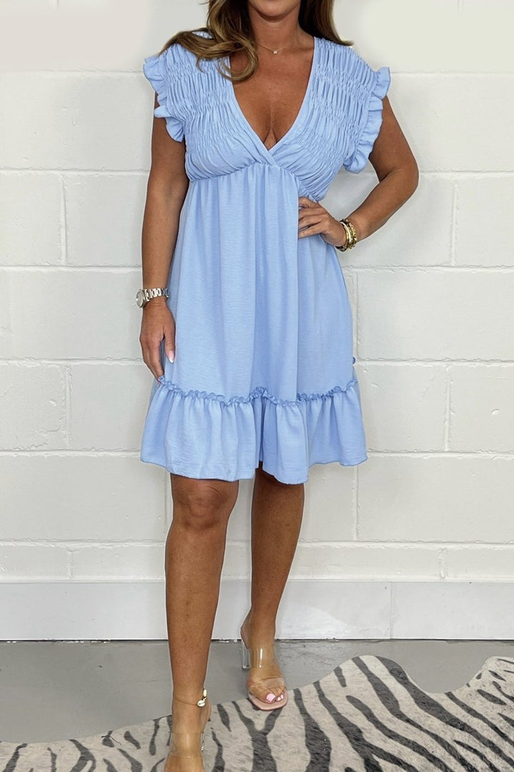 Donna | Soft Ruffle Summer Dress – Light, Flattering &amp; Effortless