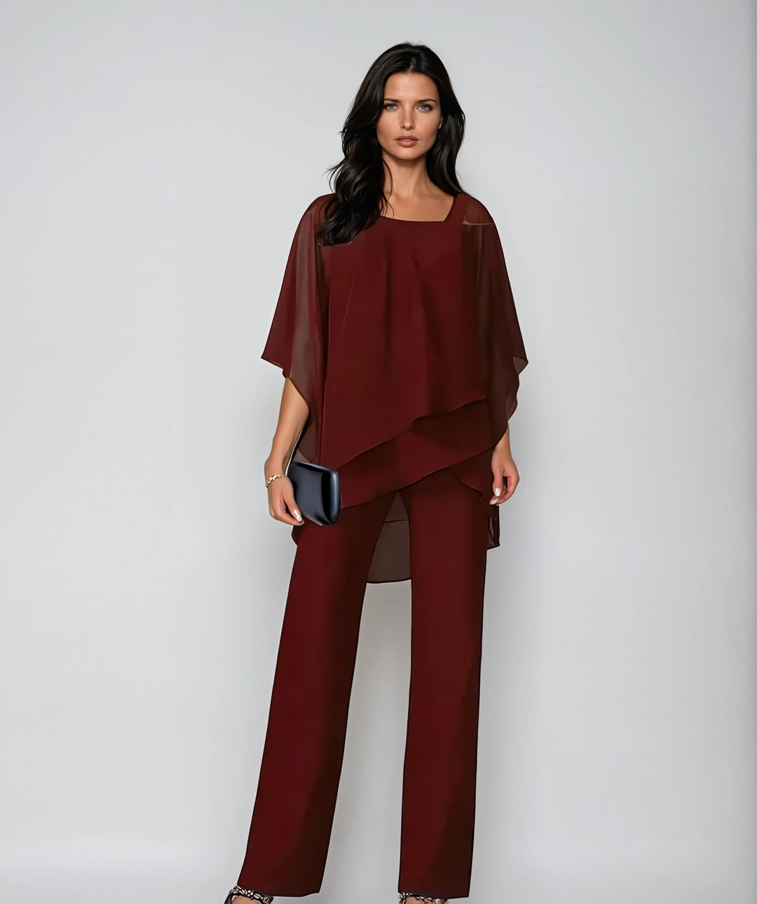 Mariella – Two-Piece Layered Set