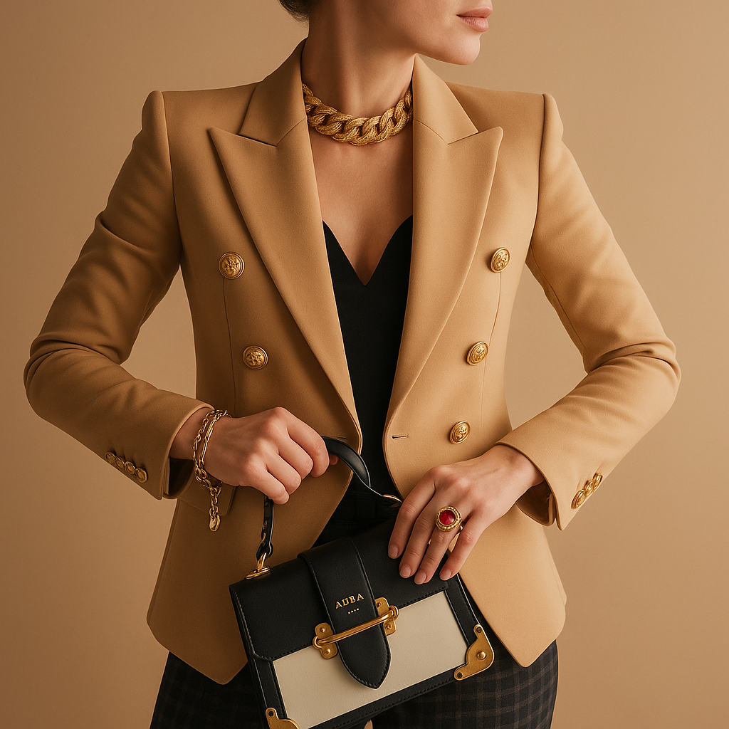 Chic Long Women's Blazer | Lavina