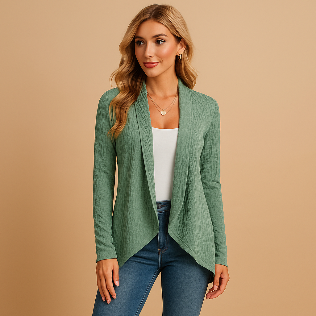 Fenna Women's Long Knitted Cardigan