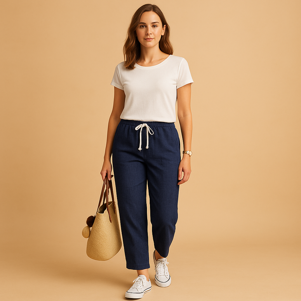 Jill Women's Lightweight Breathable Pants with Flexible Fit