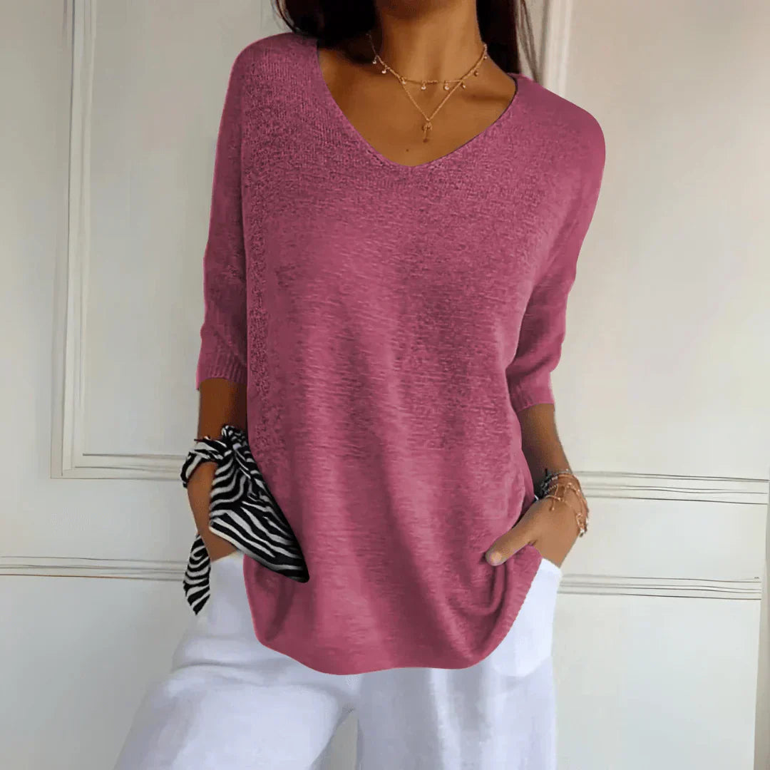 Azure - Relaxed Elegant Top